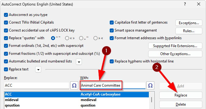 Changing the 'with' part