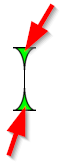 The text cursor indicators