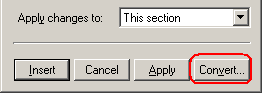 Convert notes