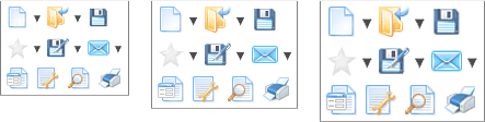 Button sizes