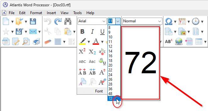Toolbar previews