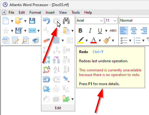Advanced tooltip
